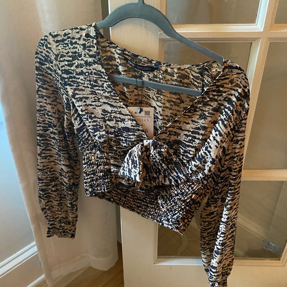 zara blouse